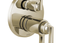 Brizo® T75598-PN Valve Trim With Integrated 3-Function Diverter, 7.2 gpm Valve, Polished Nickel