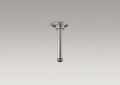 Kohler® 7394-BN Ceiling Mount Shower Arm and Flange, 6-3/8 in L x 2-1/4 in W Arm, 1/2 in NPT