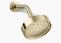 Kohler(R) K-939-G-AF Purist(R) Single-Function Showerhead, 1.75 GPM - Vibrant French Gold