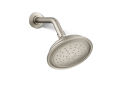 Kohler® 72774-G-BN Artifacts® 1-Function Showerhead With Katalyst® Air-Induction Technology, 1.75 gpm Max Flow, 1 Sprays, Wall Mount, 6 in Dia x 3-15/16 in H Head