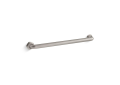 Kohler® 27081-BN 27081 Occasion® Grab Bar, 26-13/16 in L, Vibrant Brushed Nickel, Stainless Steel