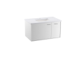 Kohler® 99543-R-1WA Jute® Bathroom Vanity Cabinet, 19-1/2 in OAH x 36 in OAW x 21-7/8 in OAD, Wall Mount, Linen White Cabinet