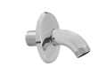 Jaclo® 8025-SN Classic/Traditional Specialty Showerarm With Escutcheon, 3-1/2 in L, Brass Arm, 1/2 in NPT x 1/2 in Male IPS, Domestic