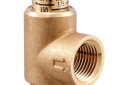Watts LF530C 0556035 1/2 inch Male Inlet x 1/2 inch Female Outlet Poppet Type Calibrated Lead Free Brass Body Pressure Relief Valve