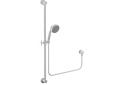Newport Brass® 280F/10 Model 280F Multi-Function Contemporary Hand Shower Set, 4 in Dia 3-Function Shower Head, 1.8 gpm Flow Rate, 59 in L Hose, 1/2 in NPT Connection, PVD Satin Bronze