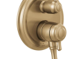 DELTA® T27897-CZ Monitor® 17 Traditional Valve Trim With 3-Setting Integrated Diverter, 5.8 gpm Valve, Brilliance® Champagne Bronze