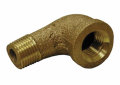 Jones Stephens™ B74025LF Lead Free Street Elbow, 3/4 in Nominal, Thread End Style, Bronze