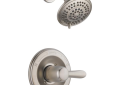 DELTA® T14238-SS Monitor® 14 Shower Trim, 1.75 gpm Shower, Stainless Steel