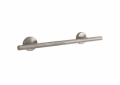 Hansgrohe 40513820 Wall Mount Towel Bar, Logis, 12 in L Bar, 2-7/8 in OAD x 2-1/2 in OAH, Brass, Brushed Nickel