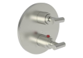 Newport Brass 3-3102TR-15S 1/2" Round Thermostatic Trim Plate with Handle - Satin Nickel