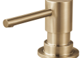 Brizo® RP79275GL Solna® Soap/Lotion Dispenser, Luxe Gold, 15 oz Capacity, Deck Mount, Import