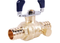 Legend 101-596NL 1/2 inch T-2007NL Series Lead Free Brass PEX Drain Full Port Ball Valve