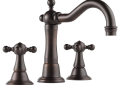 Brizo® 65338LF-RB Tresa® Widespread Lavatory Faucet, 1.5 gpm, 4-3/16 in H Spout, 6 to 16 in Center, Venetian Bronze, 2 Handles, Pop-Up Drain, Domestic, Commercial