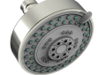 Newport Brass® 2155/15 Model 2155 Contemporary Shower Head, 1.8 gpm Max Flow, 3 Sprays, 4 in Dia Head