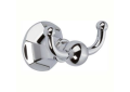 Ginger 611-PC Double Robe Hook - Polished Chrome