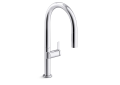 Kohler(R) K-28268-CP Components(R) Pull-Down Kitchen Sink Faucet with Two-Function Sprayhead - Polished Chrome