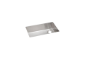 Elkay® ECTRU30179RT Crosstown® Transitional Kitchen Sink, Polished Satin, Rectangle Shape, 30 in L x 17 in W Bowl x 9 in D Bowl, 31-1/2 in L x 18-1/2 in W x 9 in H, Undermount Mounting, 18 ga 304 Stainless Steel