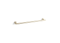 Kohler® 14436-AF 14436 Purist® Wall-Mount Towel Bar, 24 in L Bar, 1-7/8 in OAH 3-1/4 in OAD, Metal