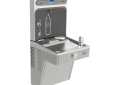 Elkay® LVRCGRN8WSK EZH2O® Filtered Vandal Resistant Bottle Filling Station and Cooler, 1.1 gpm Flow Rate, Mechanical Front Bubbler Button Operation, Refrigerated Chilling, Domestic