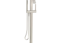 Kohler® T97330-4-SN Loure® Floor Mount Bath Filler Trim, 7 gpm Flow Rate, Vibrant® Polished Nickel, 1 Handles