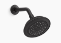 Kohler K-72773-BL Artifacts(R) Single-Function Showerhead, 2.5 GPM - Matte Black