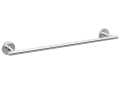 DELTA® 75918 Trinsic® Towel Bar, 18 in L Bar, 3-5/16 in OAD x 1-1/8 in OAH, Brass, Polished Chrome, Import