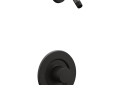 Moen® T2192NHBL Shower Trim Only, Matte Black