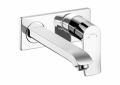 Hansgrohe 31086001 Bathroom Faucet Trim, Metris E, 1.5 gpm Flow Rate, Polished Chrome, 1 Handles, Function: Traditional