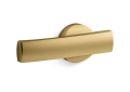 Kohler® 30919-L-2MB 30919 Left-Hand Trim Lever, Santa Rosa™, Zinc/Stainless Steel, Vibrant Brushed Moderne Brass