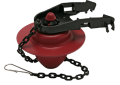 Fluidmaster 501P21 Universal Solid Frame 2 inch Toilet Flapper with Chain