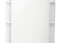 Sterling® 72272100-0 Shower Back Wall, Accord®, 60 in L x 77 in W x 77 in H, Solid Vikrell®