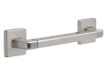 DELTA® 41912-SS Angular Modern Decorative Grab Bar, 12 in L, Stainless Steel, Stainless Steel, Import