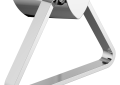 DELTA® 77446 Zura™ Triangular Towel Holder, 3-3/4 in OAD x 4-15/16 in OAH, Polished Chrome, Import