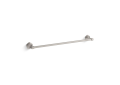 Kohler® 27061-BN 27061 Occasion® Towel Bar, 24 in L Bar, 2-5/16 in OAH 3-1/2 in OAD, Zinc