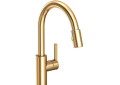 Newport Brass 1500-5103-03N Pull-Down Kitchen Faucet  - Uncoated Polished Brass