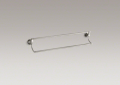 Kohler® 11413-BN Double Towel Bar, Bancroft®, 24 in L Bar, 4-7/8 in OAD x 2-1/4 in OAH, Metal, Vibrant® Brushed Nickel