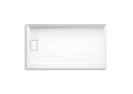 Kohler® 44151-HW1 Stoneridge Transitional Base, Honed White, Left Drain, 60 in L 34 in W 4-1/2 in D