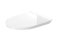 DURAVIT 0025290000 DuraStyle Basic Removable Toilet Seat and Cover, Elongated Front, White, Slow Close Hinge, Import