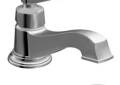 Moen® S6202 Bathroom Faucet, Rothbury™, 1.2 to 1.5 gpm Flow Rate, 2-1/16 in H Spout, 1 Handle, Pop-Up Drain, 1 Faucet Hole, Polished Chrome, Function: Traditional