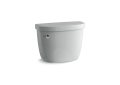 Kohler® 4369-95 Cimarron® Toilet Tank, 1.28 gpf, Left Hand Lever Flush, Ice Gray™