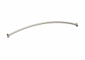 Moen® CSR2165BN Shower Rod, 1 in Dia 5 ft L Rod/Track, 304 Stainless Steel, Brushed Nickel, Import