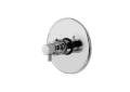 Newport Brass(R) 3-1504TR-26 3/4" Round Thermostatic Trim Plate with Handle  - Polished Chrome