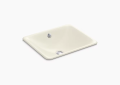 Kohler K-5400-96 Iron Plains(R) Drop-In/Undermount Bathroom Sink - Biscuit