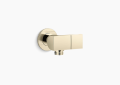 Kohler K-98354-AF Exhale(R) Wall-Mount Handshower Holder with Supply Elbow and Check Valve - Vibrant French Gold