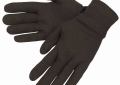 Jones Stephens™ G50200 General Purpose Gloves, Jersey, Universal, 8 oz Cotton, Brown, Knit Wrist Cuff
