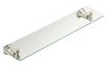 Moen® YB5490BN Vanity Shelf, Kingsley®, 22-3/4 in OAD x 2.89 in OAH, Glass, Import