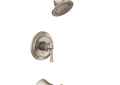 Moen® UT24503EPBN Tub/Shower Trim, 1.75 gpm Shower, Brushed Nickel