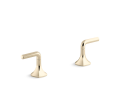 Kohler(R) K-27010-4-AF Occasion(R) Lever Bathroom Sink Faucet Handles - Vibrant French Gold