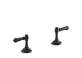 Kohler(R) 98068-4-BL Artifacts(R) Lever Bathroom Sink Faucet Handles - Matte Black