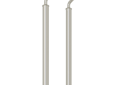 ROHL U.6388PN Pair of Floor Pillar Legs or Supply Unions - Polished Chrome